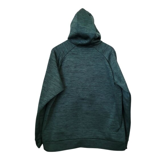 Topo Designs Full-Zip Heathered Green Hoodie Sweatshirt Made in Canada Men's XL - Picture 2 of 7